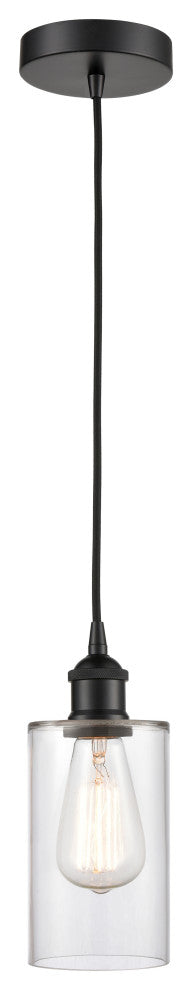 Innovations 616-1P-BK-G802 1-Light Mini Pendant, Matte Black