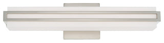 Livex Lighting Brushed Nickel LED Light ADA Bath Vanity