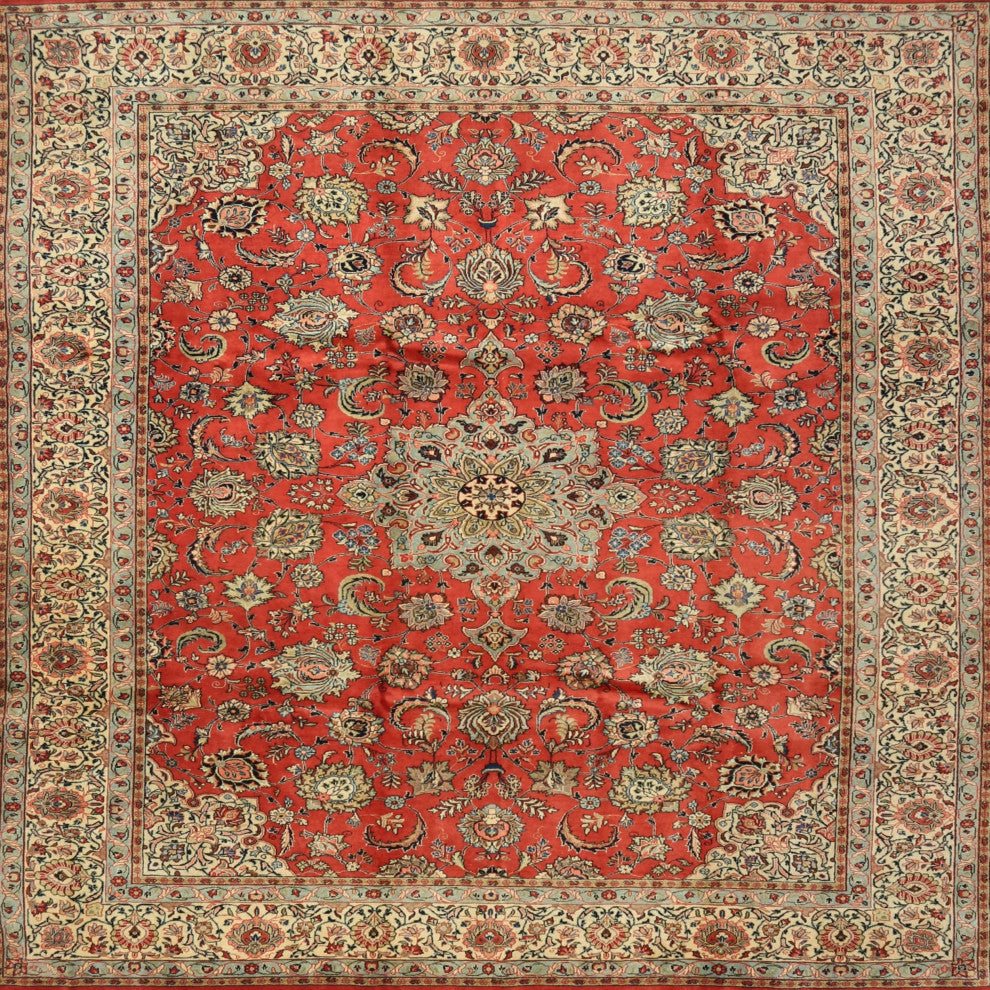 Ahgly Company Indoor Square Traditional Area Rugs, 7' Square