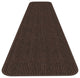 Indoor Outdoor Double-Ribbed Runner WithSkid-Resistant Back Brown, 3' x 50'