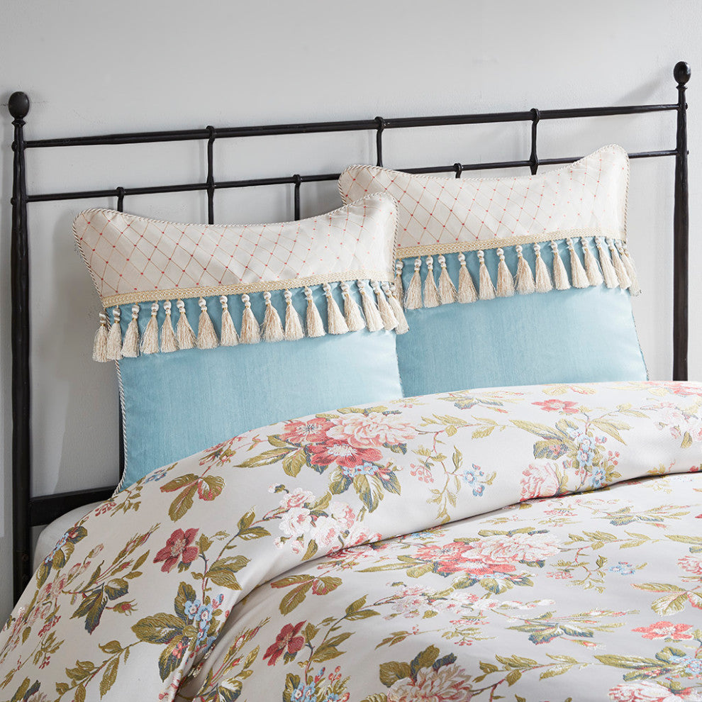 Madison Park Signature Carolyn Traditional Cottage Floral Comforter Set, King
