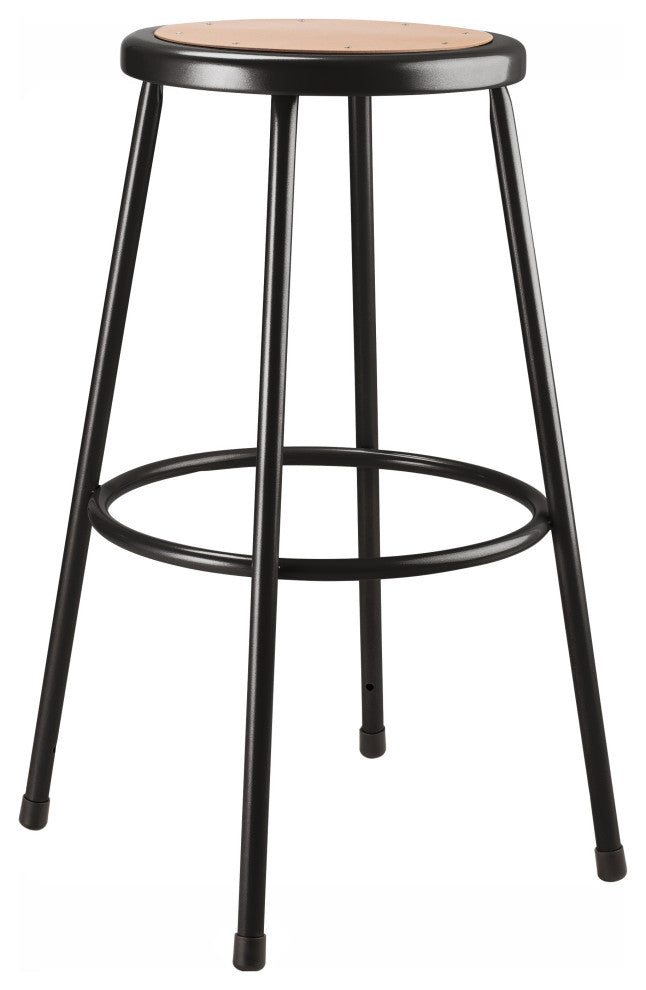 NPS 30" Heavy Duty Steel Stool, Black
