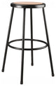 NPS 30" Heavy Duty Steel Stool, Black