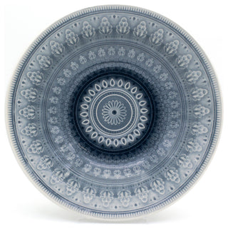 Euro Ceramica Fez Serving Bowl, Gray