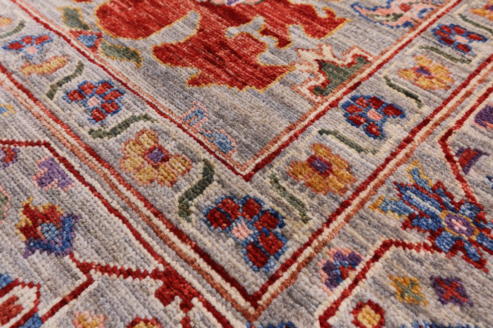Hand-Knotted Persian Fine Serapi Wool Rug 7' 10" X 9' 6" - Q12437