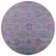 Ahgly Company Indoor Round Mid-Century Modern Area Rugs, 7' Round