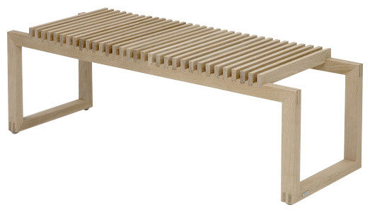 Skagerak Cutter Bench, Walk the Plank, Oak