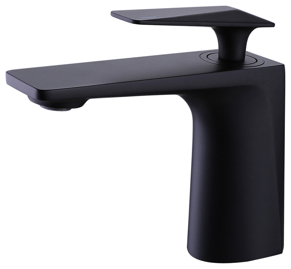 Deck Mounted Single Handle Bathroom Sink Faucet