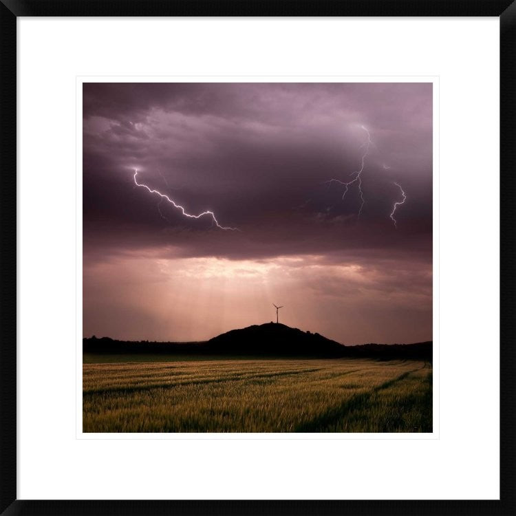 "Morning Light" Framed Digital Print by Franz Schumacher, 24x24"