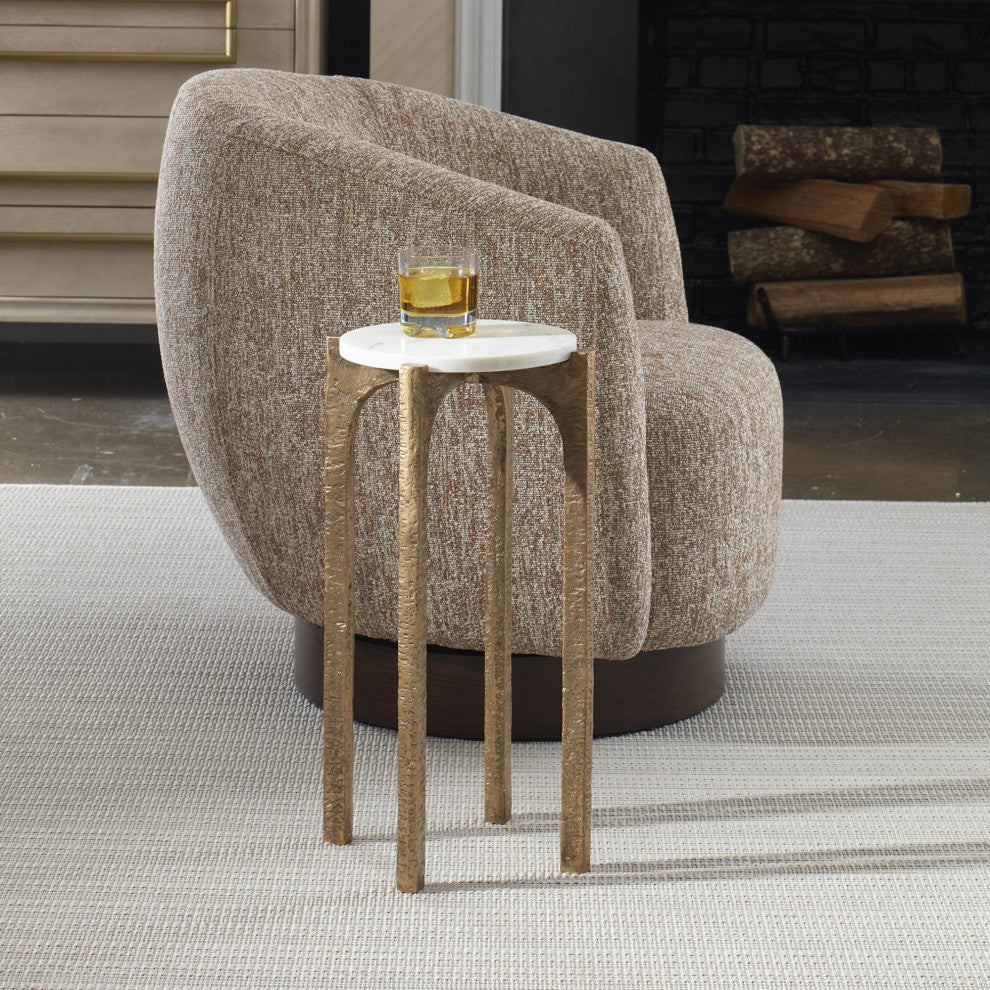 Lifestyle shot showing product in a real room environment with chairs; product fully visible.