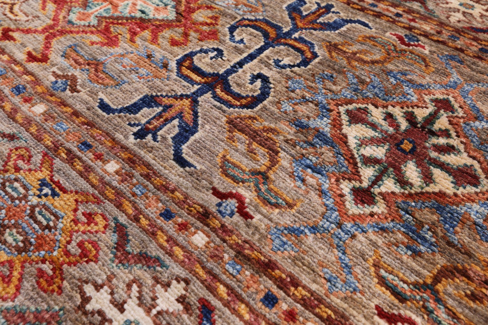 Handmade Khorjin Super Kazak Rug 5' 7" X 8' 0" Q11271