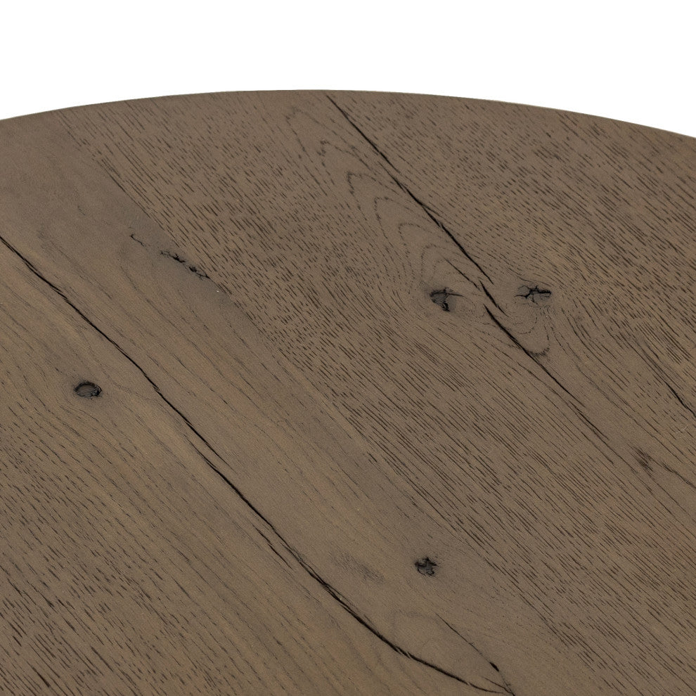 Toli End Table-Wood-Rustic Grey