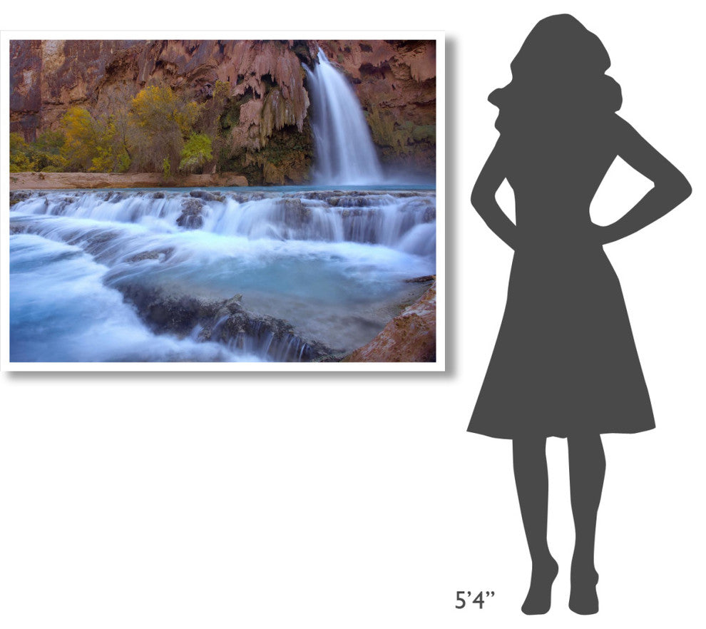 "Havasu Falls, Grand Canyon, Arizona" Paper Print by Tim Fitzharris, 50"x38"