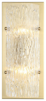 Morgan 2-Lt Sconce - Satin Brass
