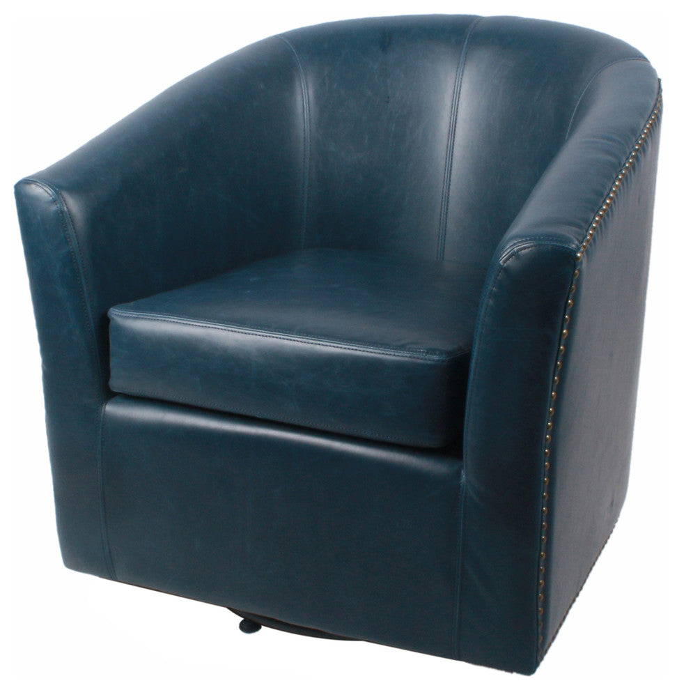 Ernest Bonded Leather Swivel Chair