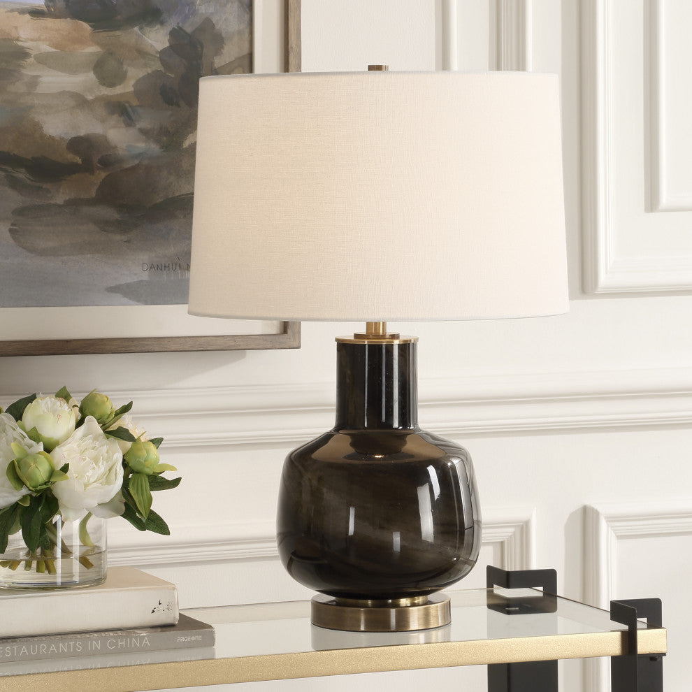 Uttermost Buchanan Charcoal Table Lamp