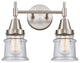 INNOVATIONS LIGHTING 447-2W-SN-G184S-LED Caden 2 Light 17 inch Bath Vanity Light