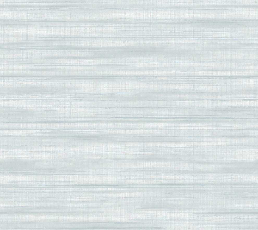 Brushed Linen Light Blue Wallpaper
