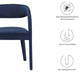 Pinnacle Performance Velvet Dining Chair Set of 2, Midnight Blue