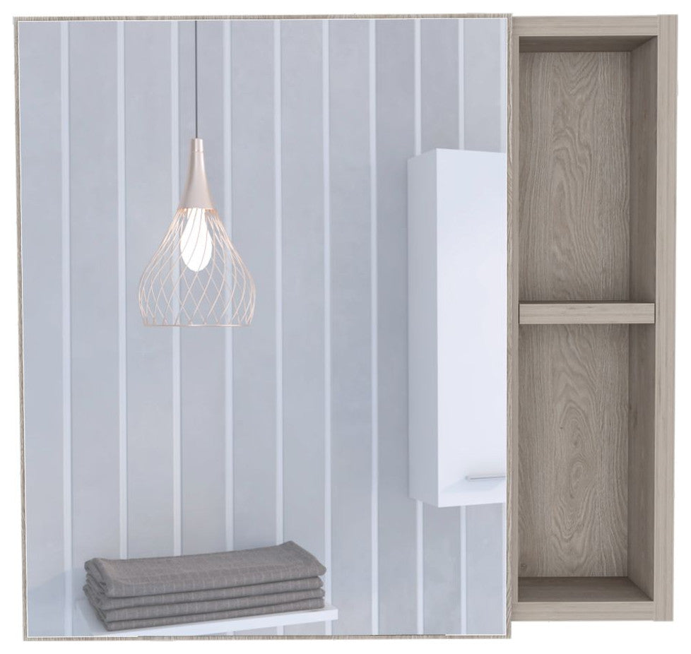Medicine Cabinet Viking, Bathroom, Light Gray