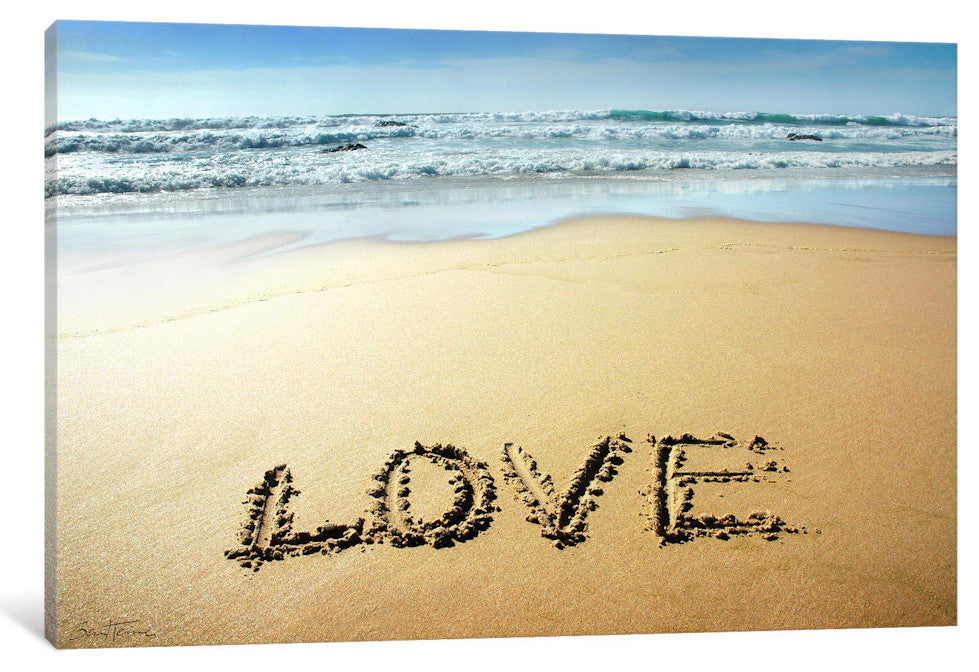 "Love" by Ben Heine, 40x26x1.5"