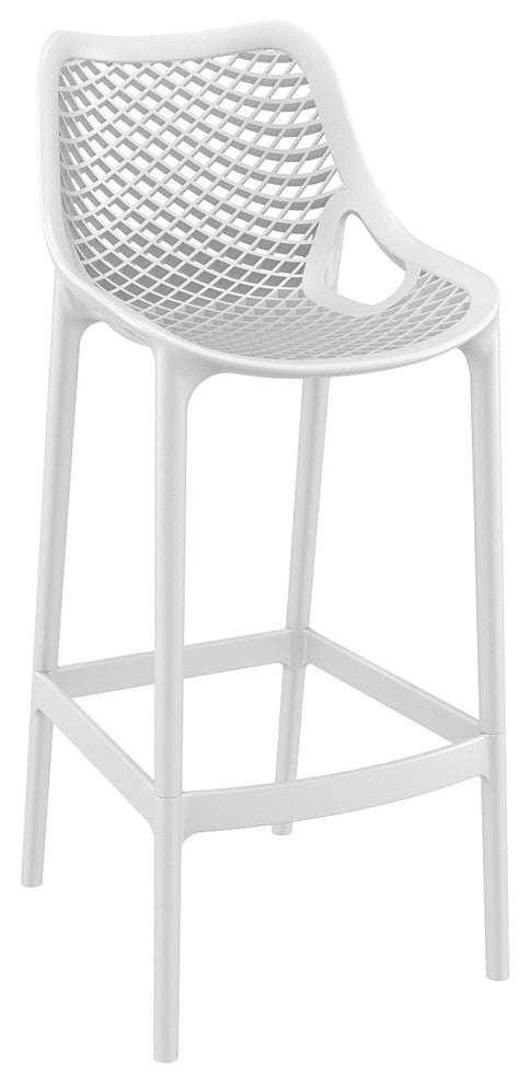 Compamia Air Bar Stools, Set of 2, White