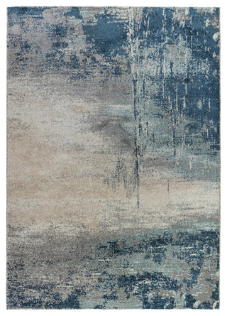 Yasmin Bern Area Rug, Blue, 3'11" x 5'11", Abstract
