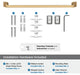 Amerock Revitalize Traditional Towel Bar, Champagne Bronze, 24" Center-to-Center