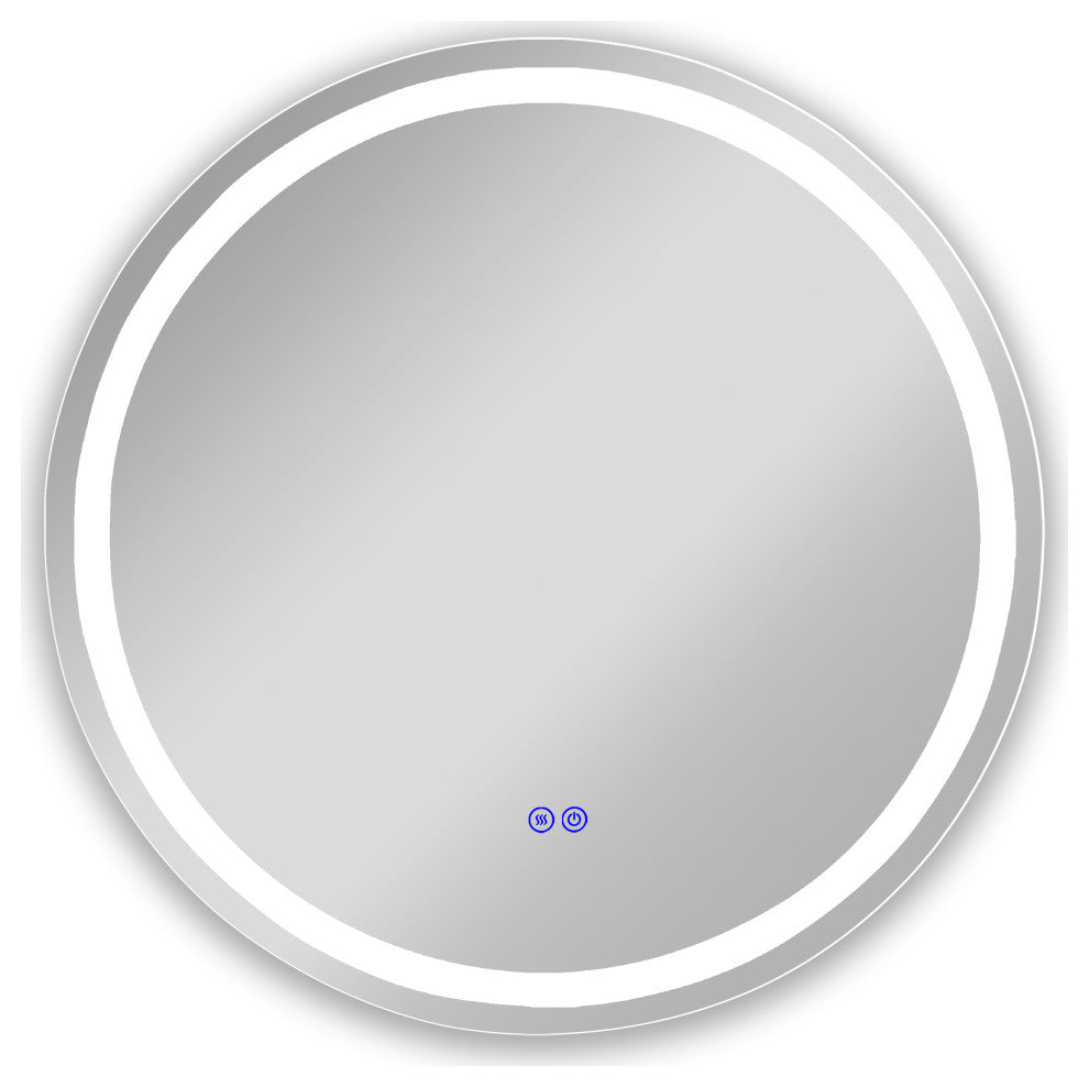 CHLOE Lighting LUMINOSITY Round TouchScreen LED Mirror