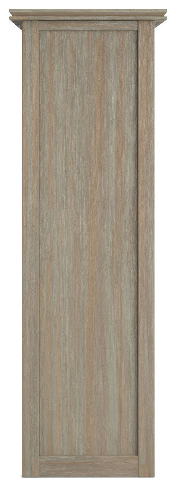 Artisan SOLID WOOD 9 Cube Bookcase and Storage Unit, Distressed Gray