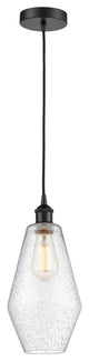 Innovations 616-1P-BK-G654-7 1-Light Mini Pendant, Matte Black
