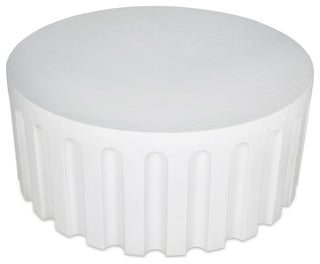 Eris Outdoor Coffee Table White
