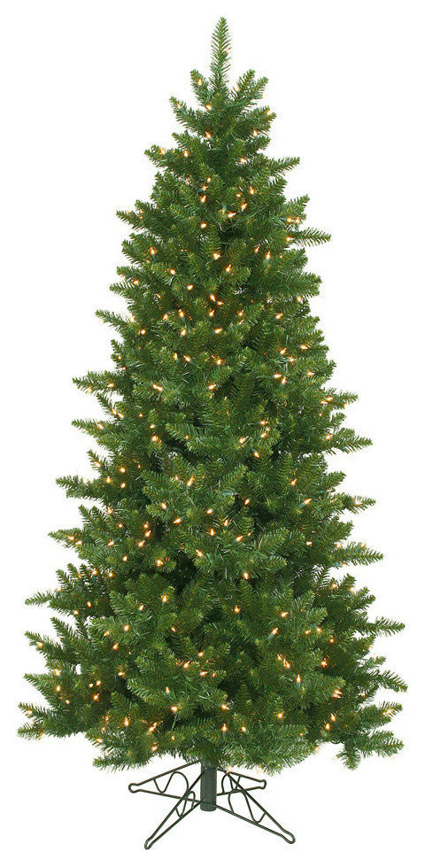 14' Pre-Lit Eastern Pine Slim Artificial Christmas Tree, Clear Lights