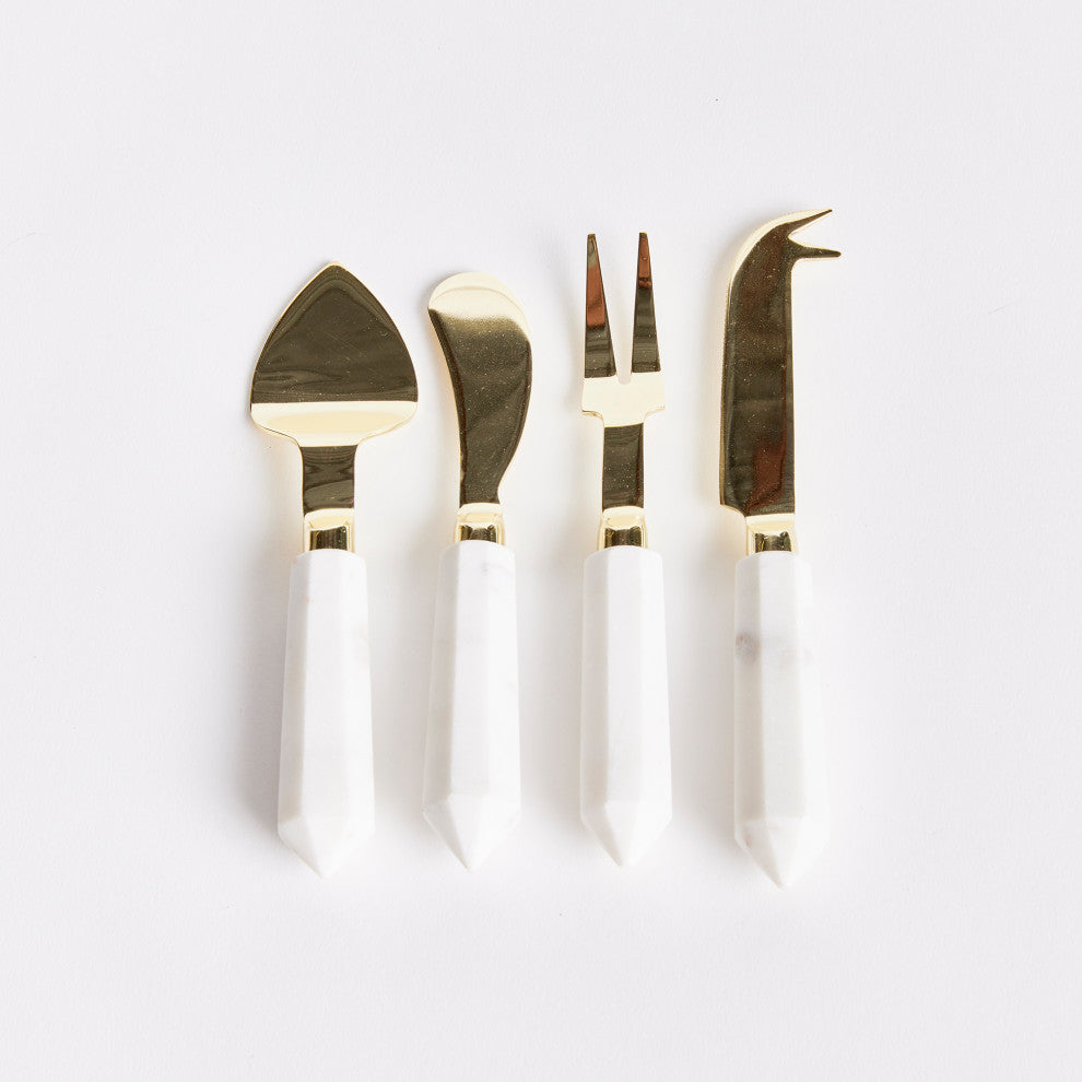 Asteria Cheese Knives, Set of 4