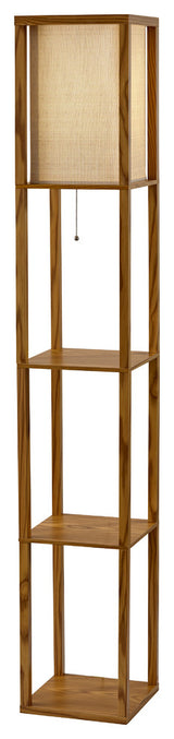 Wright Shelf Floor Lamp- Ntrl