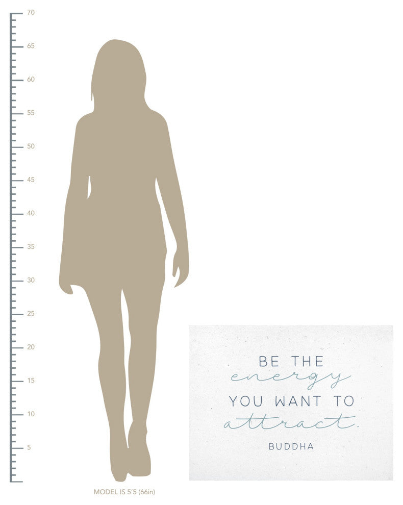 Farmhouse Style Be The Energy Quote Wall D"cor