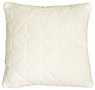 Diamond Square Quilted Coverlet 4-Piece Bedspread Set, Ivory, Queen