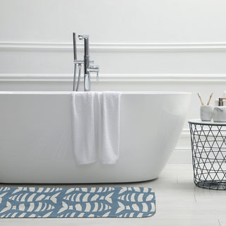 24" x 17" Swimming School Bathmat, Dusty Smoke