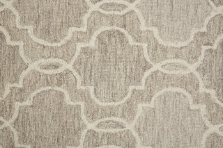 Natal R8775 Transitional/Cottage/Moroccan Rug, Light Gray, 10'x14'