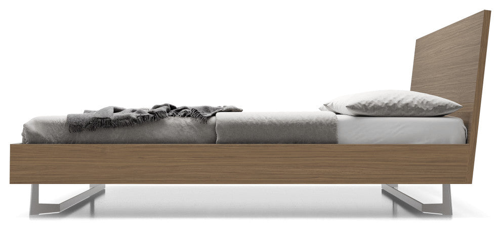 Broome Queen Bed, Latte Walnut