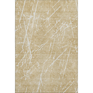 Premium Machine Washable Mayfield AMF628 Beige 5' x 7'6" Rug