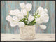 "Country Bouquet" Framed Canvas Giclee by Remy Dellal, 41x31"