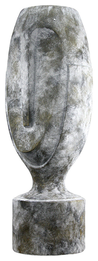 Stoic Polyresin Vase, Stone, Large