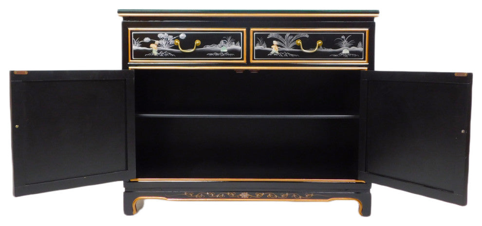 Oriental Buffet, Shiny Black