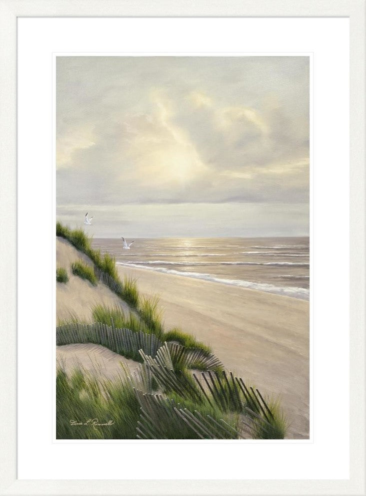 "Morning Tide" Framed Digital Print by Diane Romanello, 29x39"