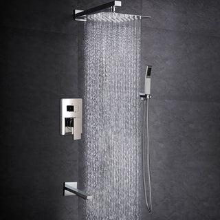 Fontana Perlude Stainless Steel Chrome Shower Set