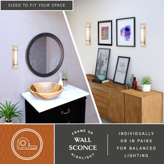 Vilo 1-Light Vanity Golden Brass