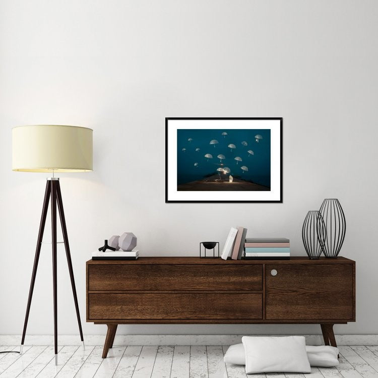 "Dreams" Framed Digital Print by Alexandar Lazarov, 38"x28"
