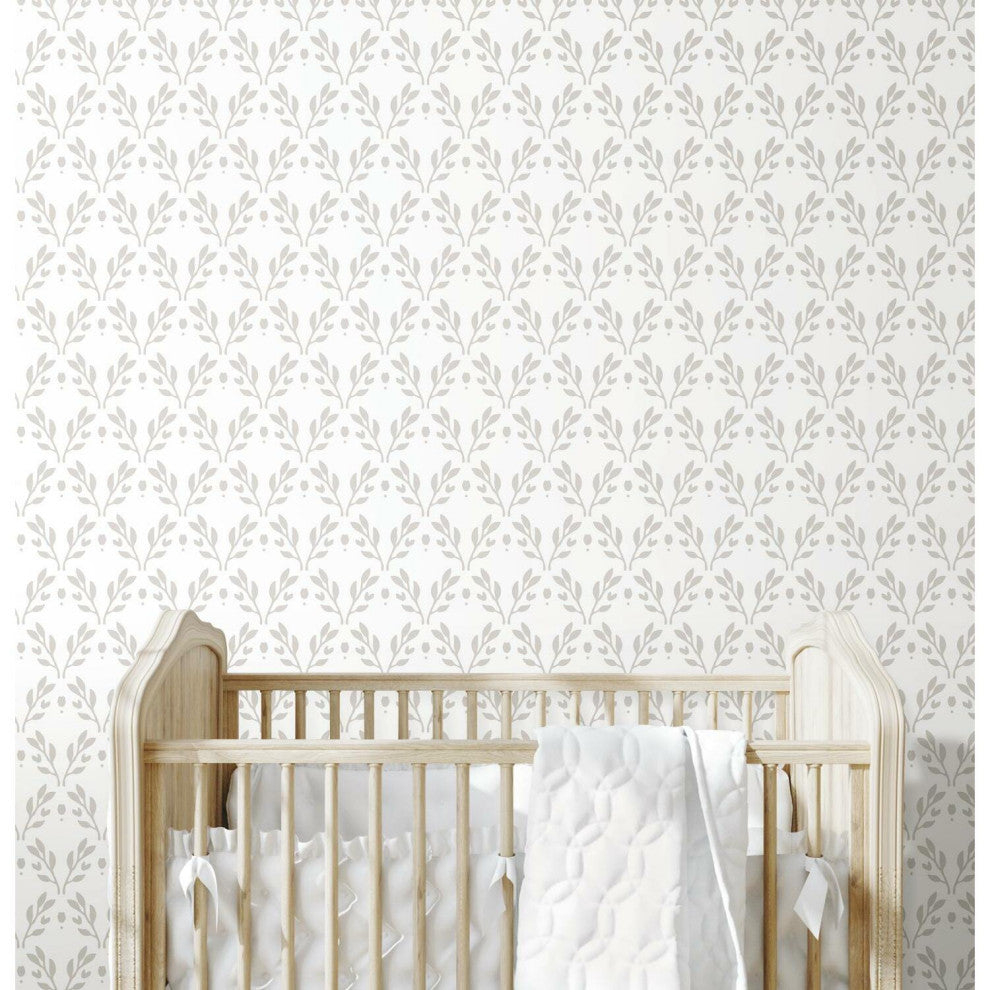 Taupe Rose Lindo Dawn Peel & Stick Wallpaper