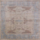 Ahgly Company Indoor Square Mid-Century Modern Area Rugs, 6' Square